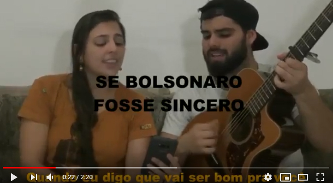 (VÍDEO) Deputada do RN grava vídeo cantando em crítica a Bolsonaro; assista