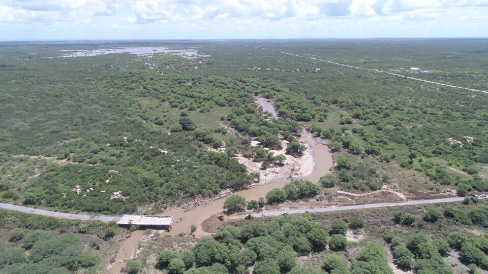 Força-tarefa trabalha para evitar rompimento de açudes e recuperar RN 041