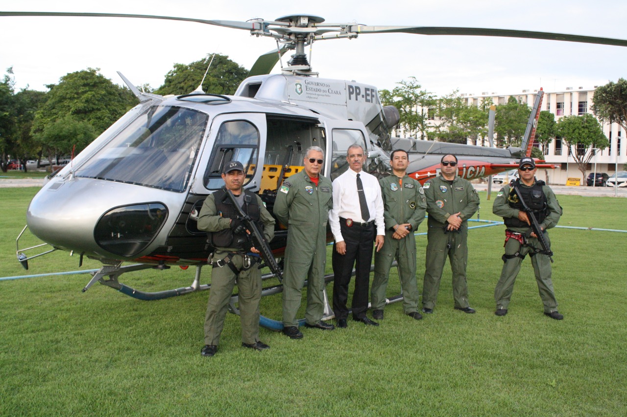 Rio Grande do Norte recebe emprestada aeronave do Ceará para a Segurança Pública