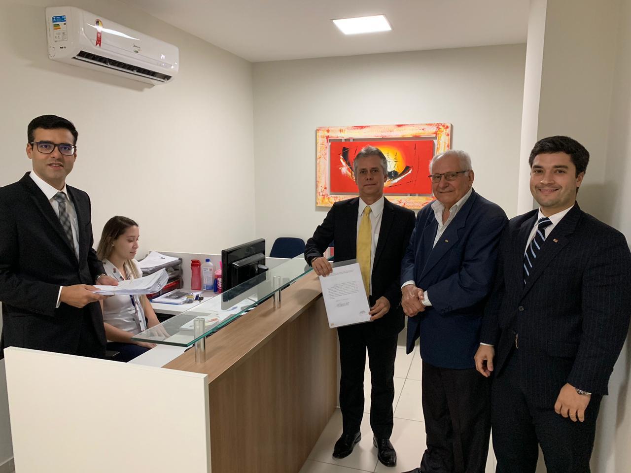 André Saraiva registra candidatura à lista sêxtupla do TRT/RN