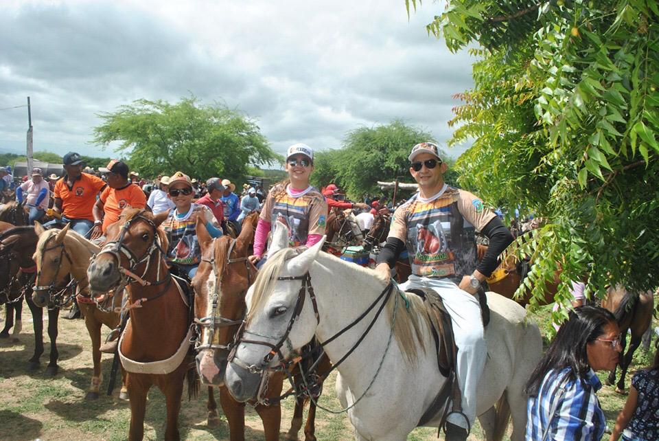 Deputado João Maia presente na Grande Cavalgada do Sertão em Messias Targino