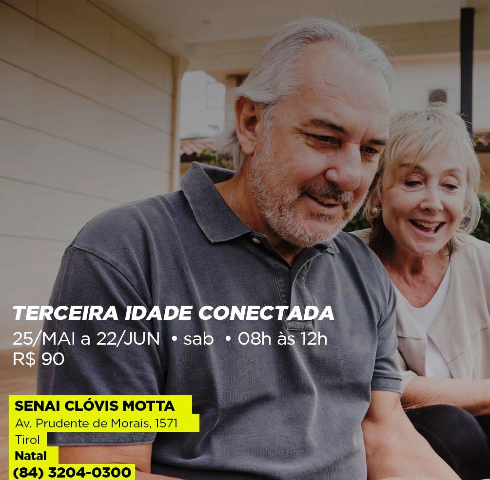 Curso “Terceira Idade Conectada” está com inscrições abertas em Natal