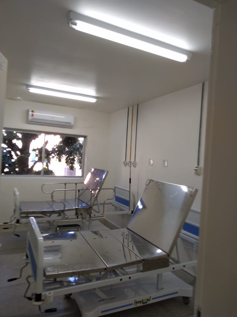 Cosern substitui 1.511 lâmpadas ineficientes do Hospital da PM por LED