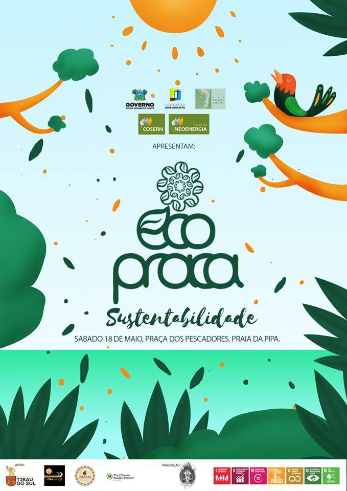 Eco Praça Sustentabilidade chega à Praia da Pipa