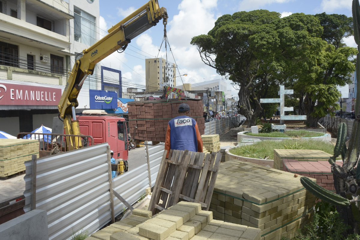 Nova Praça Gentil Ferreira terá área cultural e nova base para Guarda Municipal