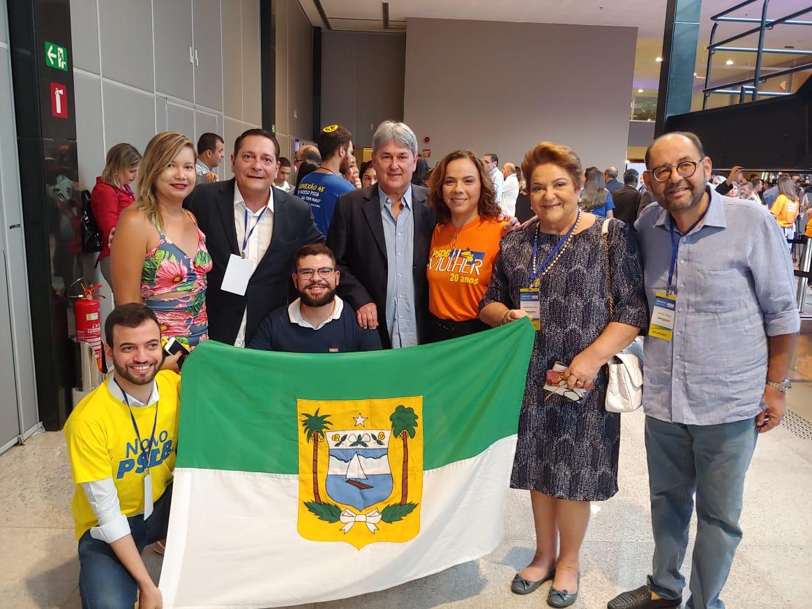 Em Brasília, Ezequiel elogia mudanças durante Convenção Nacional do novo PSDB