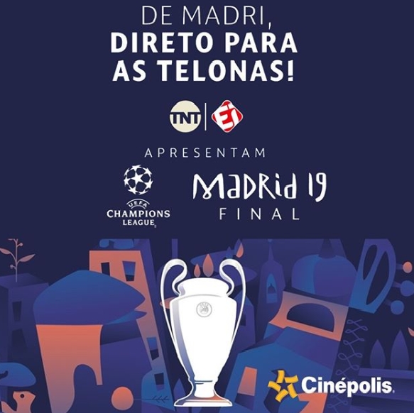 Cinépolis Natal Shopping transmite final da Champions League