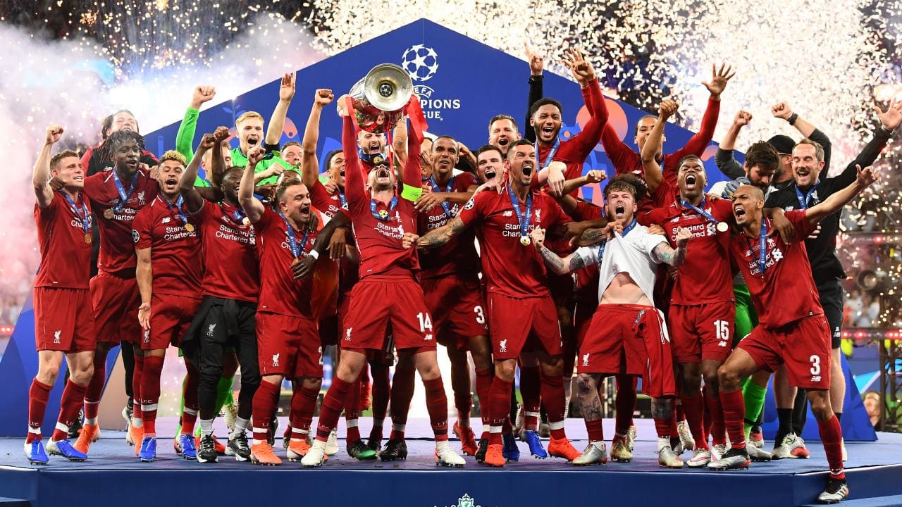 Liverpool vence Tottenham e ganha sua 6ª Liga dos Campeões da Europa