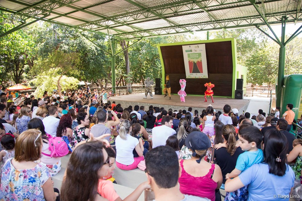 Teatro, música e brincadeiras; veja programação do domingo no Parque das Dunas