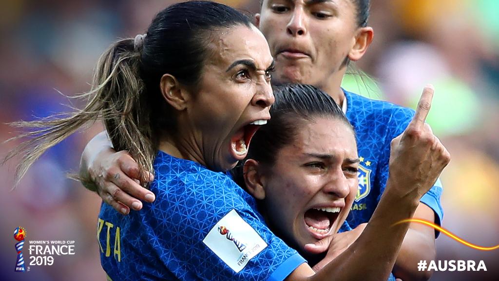 Brasil vence Itália e se classifica para próxima fase da Copa do Mundo Feminina