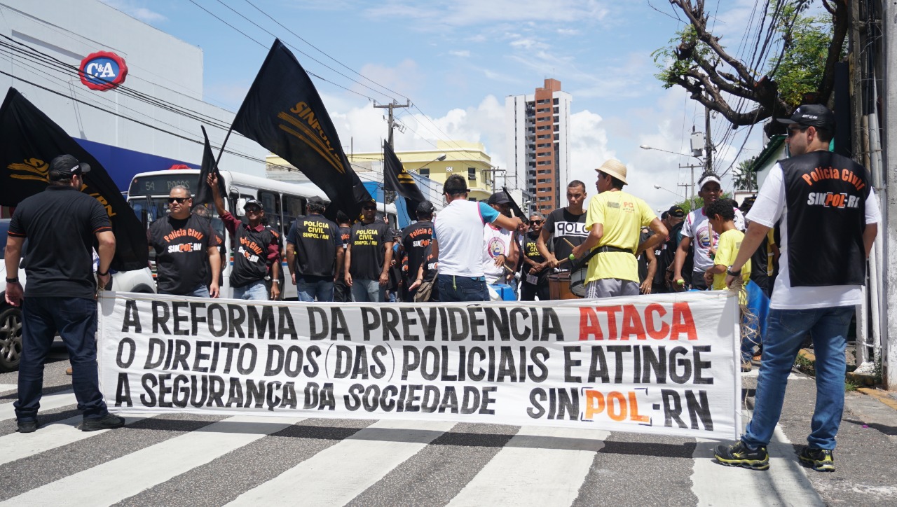 Policiais Civis do RN paralisam atividades nesta terça-feira