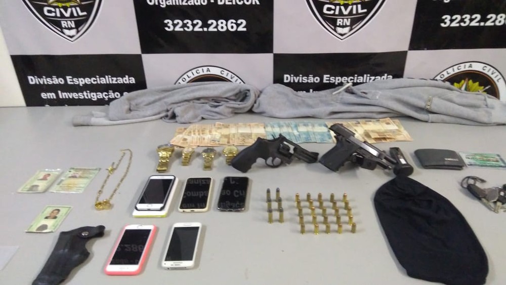 Polícia prende cinco pessoas acusadas de tráfico e homicídios na Grande Natal