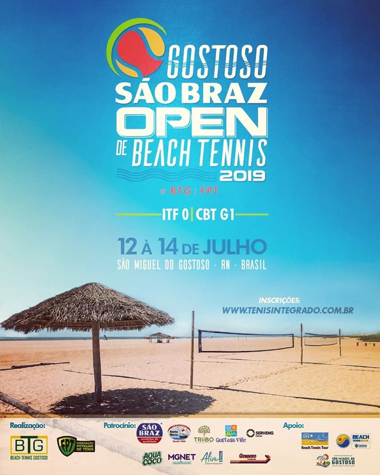São Miguel do Gostoso receberá etapa mundial e brasileira de Beach Tennis