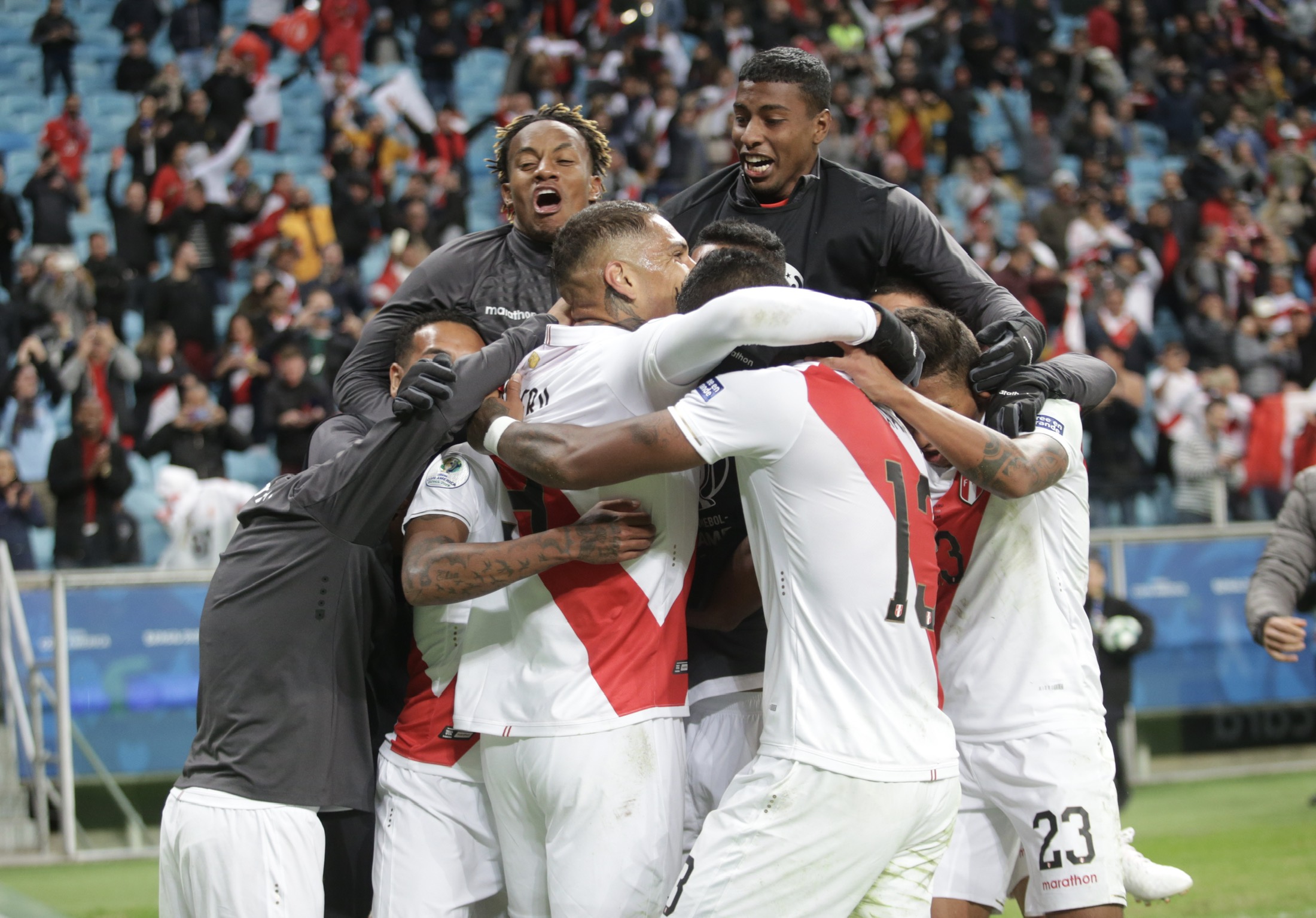Peru vence Chile e fará final da Copa América com Brasil