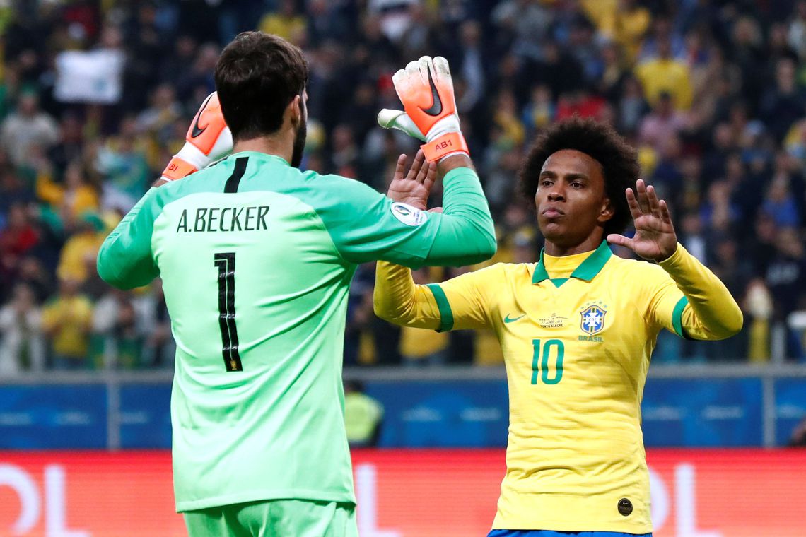 Lesão tira Willian da final da Copa América