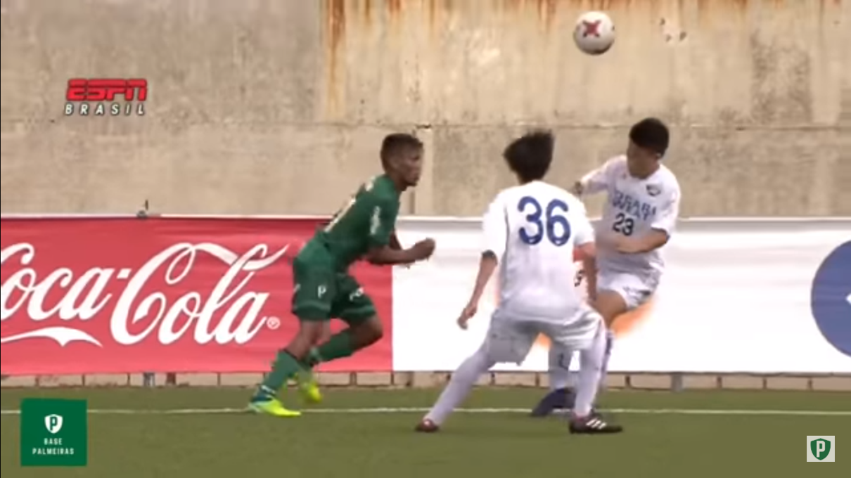 Assista a lances do assuense Gabriel Veron, convocado para a sub-17 do Brasil