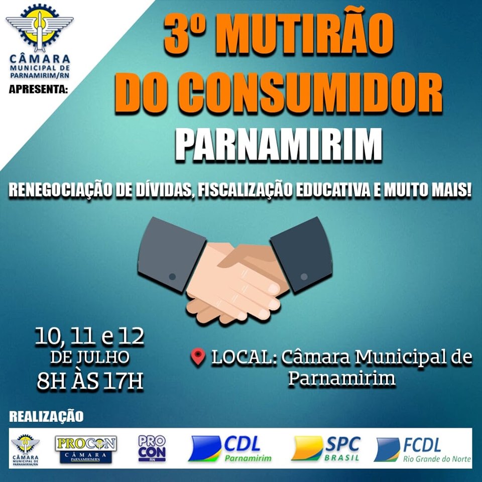 Mutirão do Consumidor auxilia população de Parnamirim na renegociação de dívidas