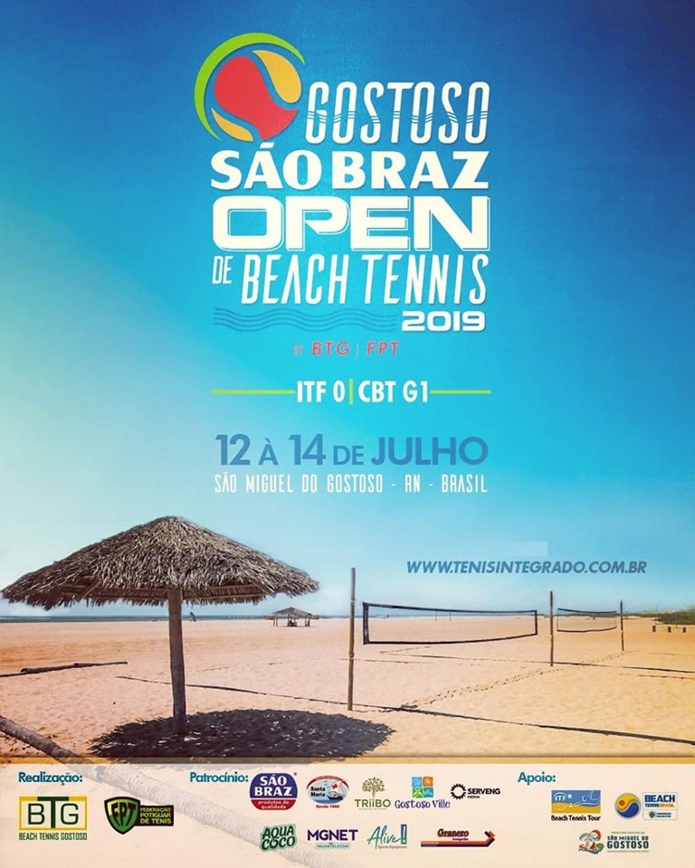 São Miguel do Gostoso sedia etapa mundial de Beach Tennis neste final de semana