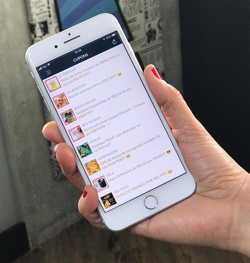 Consumidor têm até 50% de desconto em produtos ao usar app de shopping