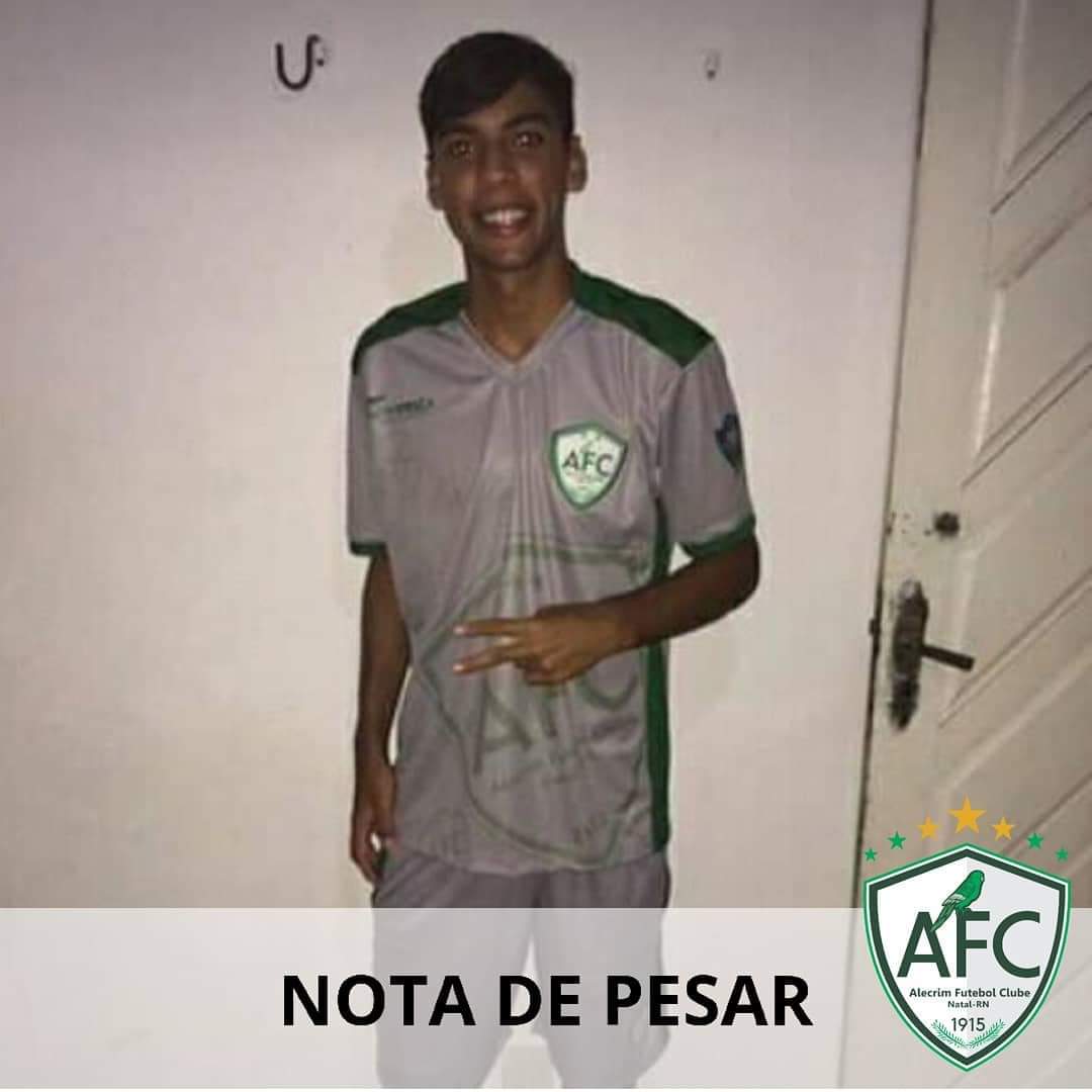 Revelação do Alecrim em 2016 morre em acidente de moto na RN-203
