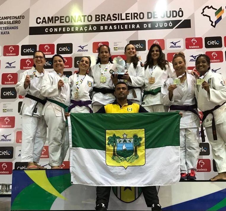 Judô feminino do RN é vice-campeão Brasileiro de Veteranos