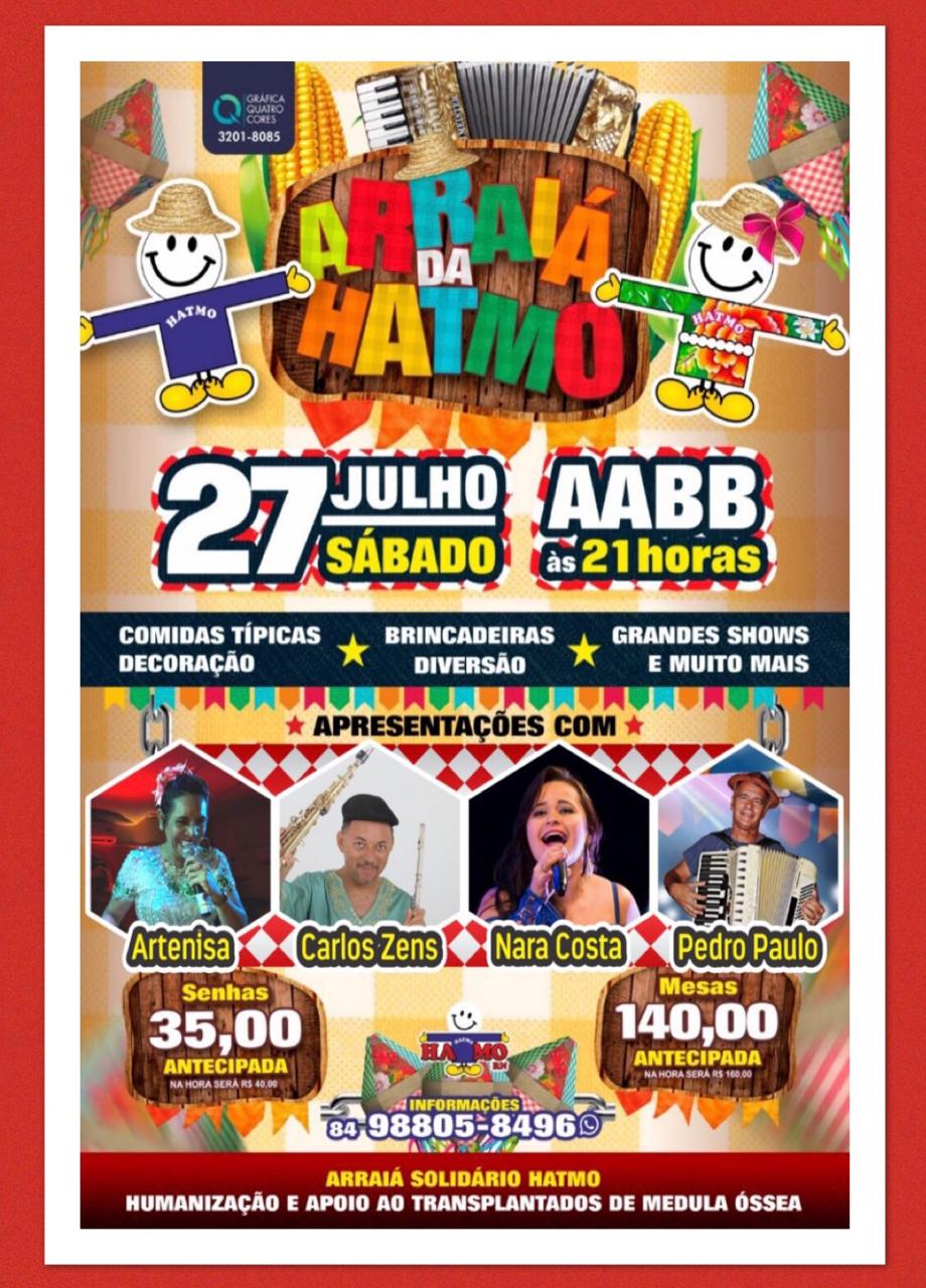 Festa em prol de transplantados de medula óssea acontece neste sábado na AABB