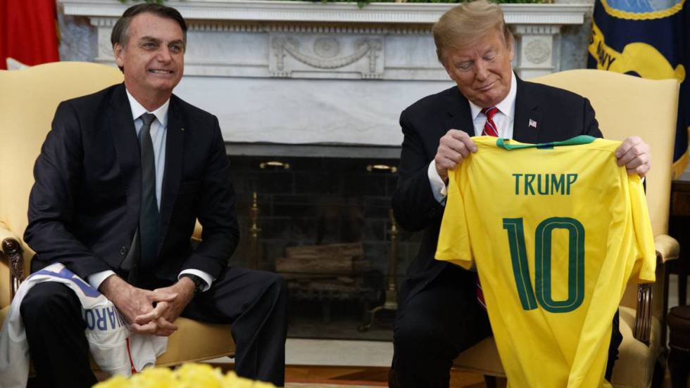 Elogio de Trump reforça confiança em nosso governo, diz Bolsonaro