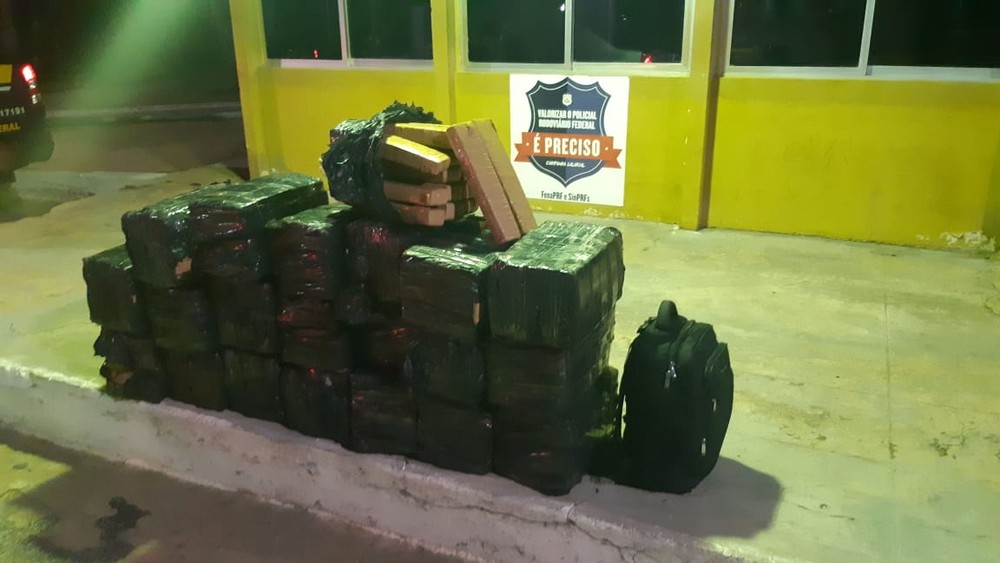 Policiais apreendem quase 300 kg de maconha em estrada do RN
