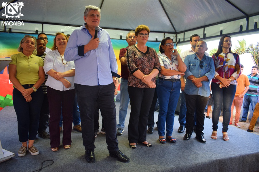 Grande Ponto - Prefeitura inaugura pavimentação em comunidades de Macaíba