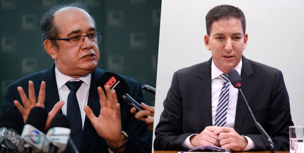 Gilmar Mendes impede investigação contra Glenn Greenwald por mensagens roubadas