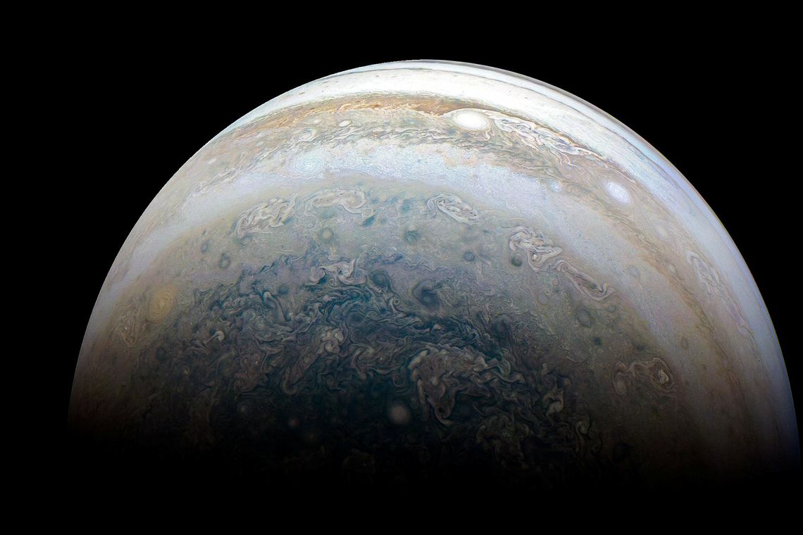 Nasa faz novo registro de Júpiter; confira imagens