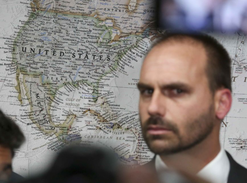 MPF entra com ação para barrar Eduardo Bolsonaro como embaixador dos EUA