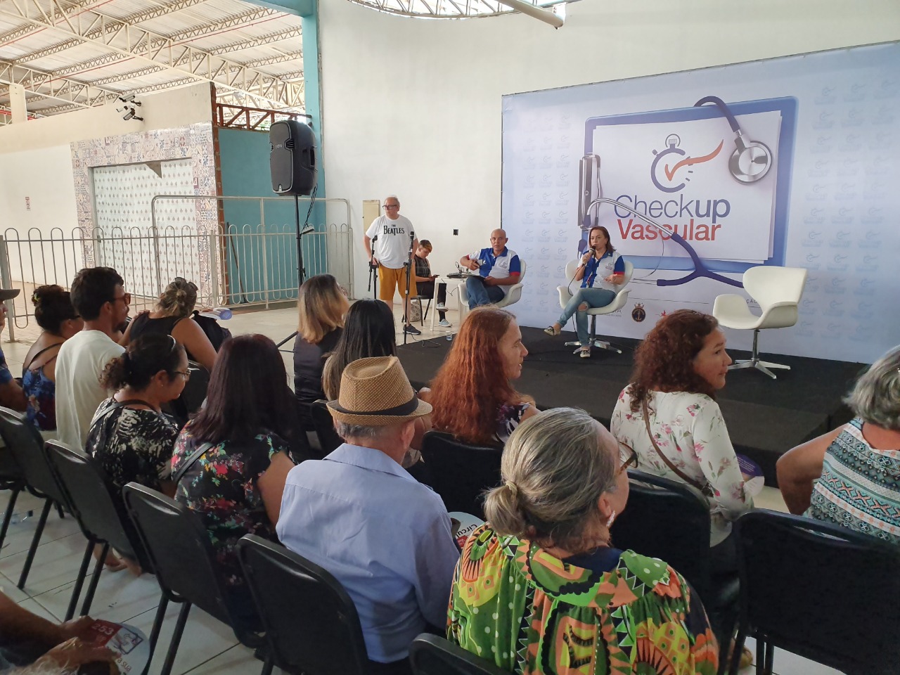 População recebe atendimento gratuito para tratamento de doenças vasculares
