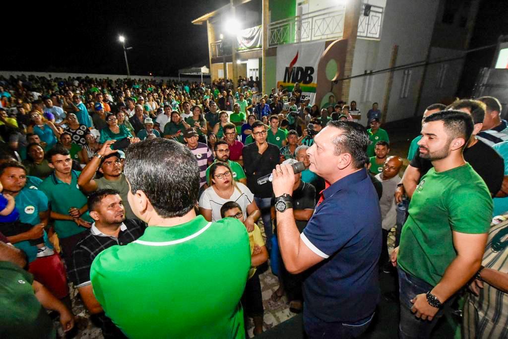 Em Apodi, Ezequiel Ferreira participa da Convenção Estadual da Juventude do MDB