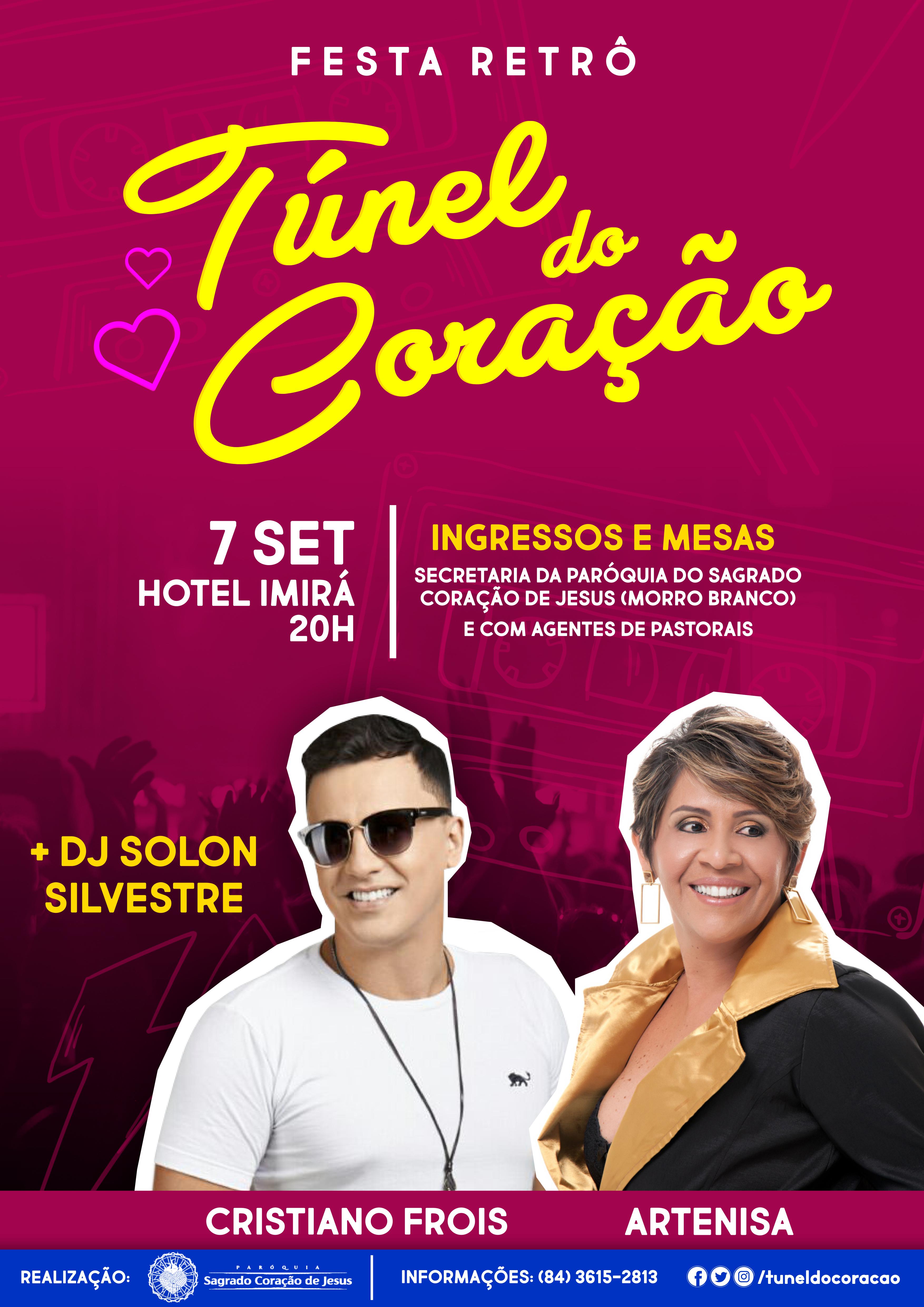 Festa Retrô acontece neste sábado no Hotel Imirá