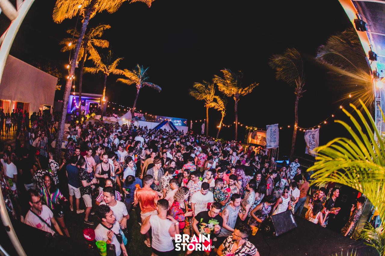Festa Brainstorm faz edição noturna no Arena das Dunas