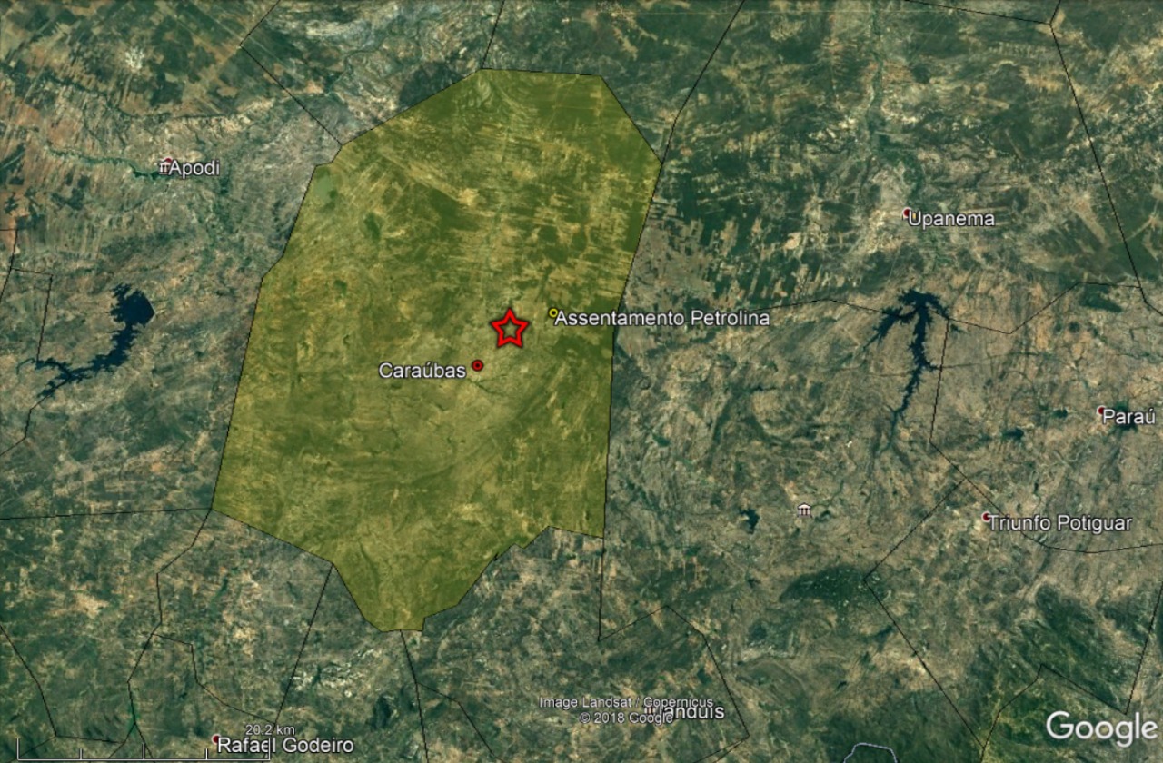 Estrondo e tremor de terra são registrados em cidade da região Oeste do RN