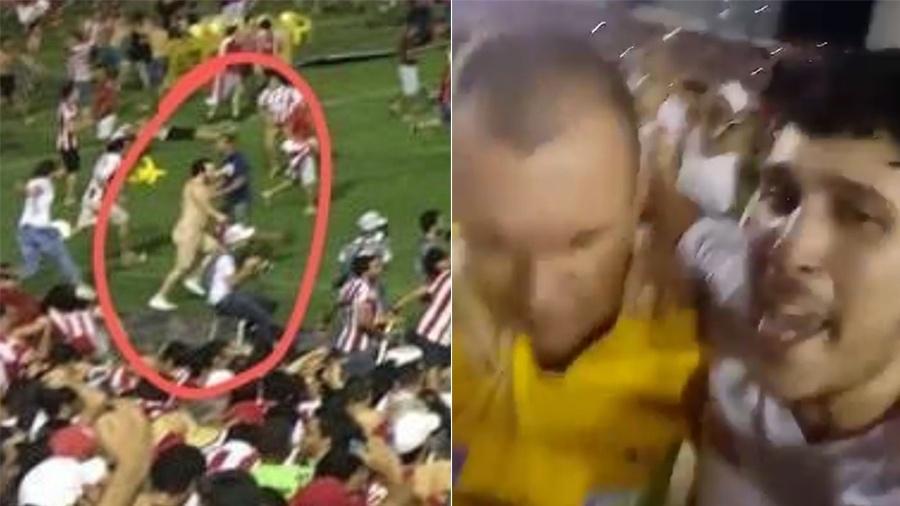 Após vitória dramática, jogo do Náutico tem torcedor pelado e beijo em juiz