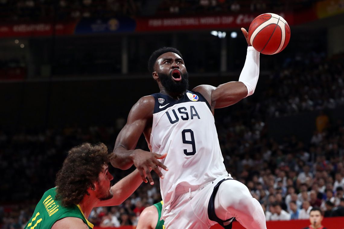 Brasil perde para os Estados Unidos e está fora do Mundial de Basquete