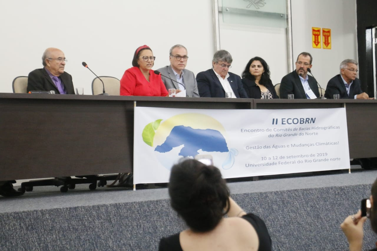Fátima: "Temos nos empenhado para trazer as águas do São Francisco para o RN"