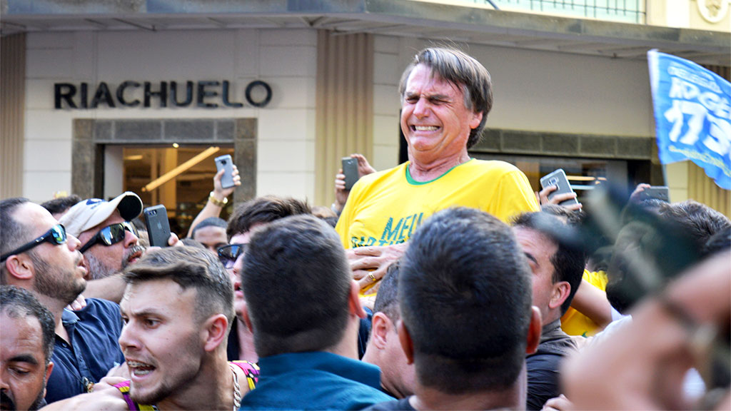PSL compara atentado do 11 de setembro com facada em Bolsonaro; veja post