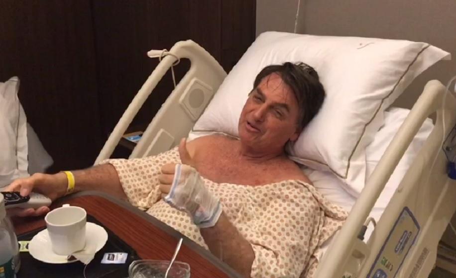 Do hospital, Bolsonaro descarta recriação de CPMF e aumento de tributos