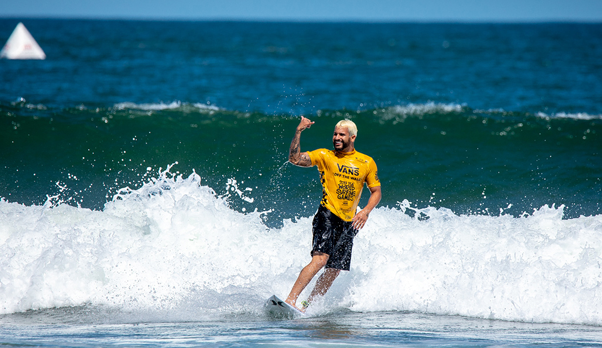 Potiguar vence e Brasil brilha nos Jogos Mundiais de Surfe