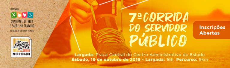 Sétima Corrida do Servidor Público tem inscrições abertas