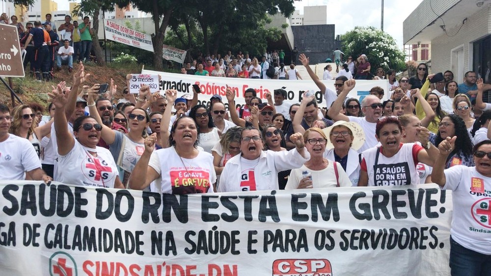Servidores da saúde paralisam atividades na sexta-feira