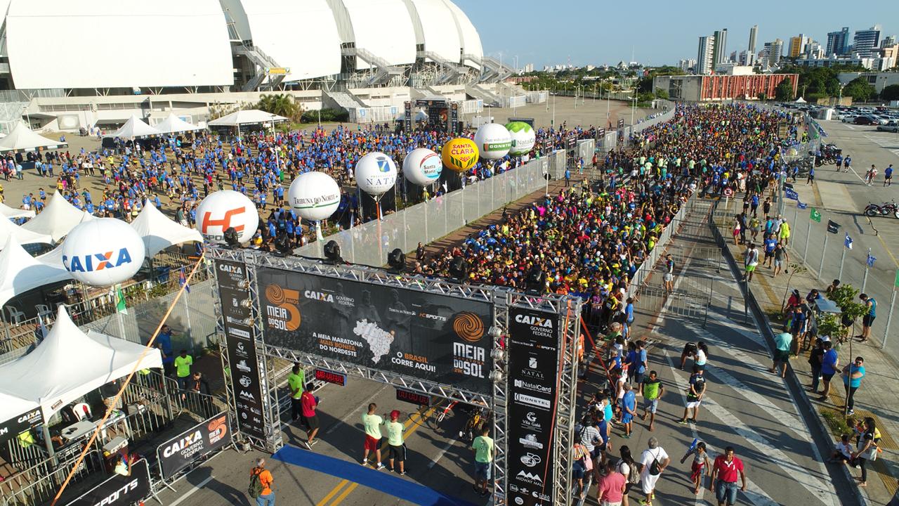 Meia Maratona do Sol conta com estrutura de padrão internacional