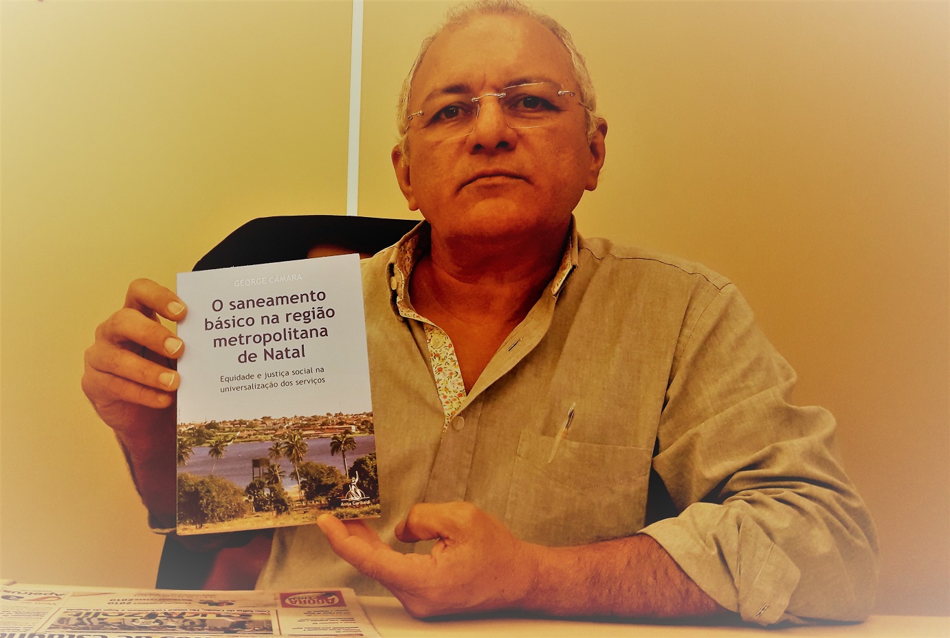 Ex-vereador lança livro onde discute saneamento da Região Metropolitana
