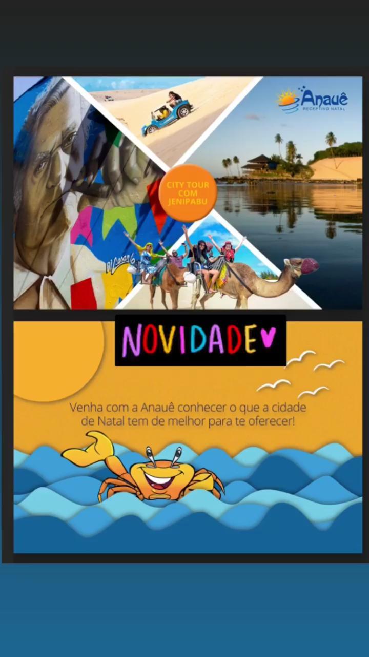 Anauê Turismo lança city tour com Jenipabu