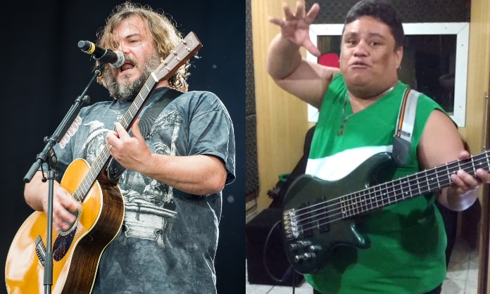 Jam session entre Júnior Groovador e ator americano Jack Black ainda é suspense