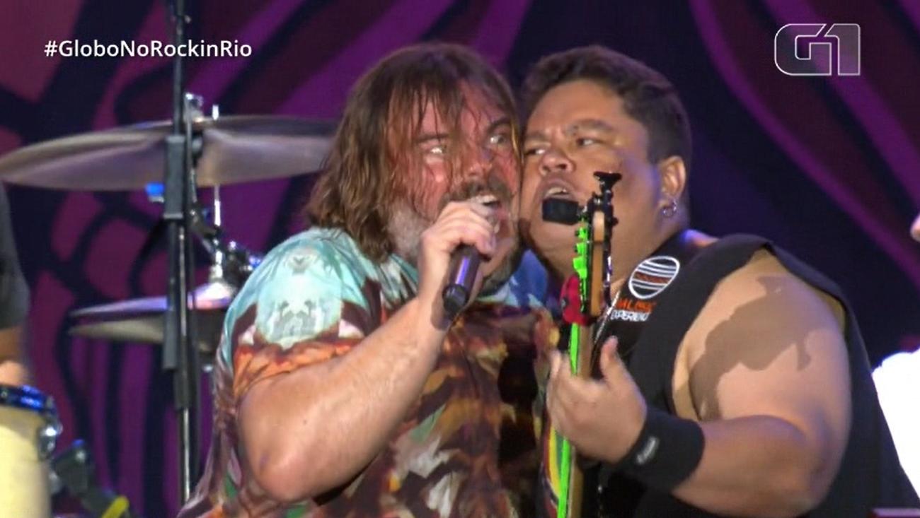 (VÍDEO) Artista do RN brilha no Rock in Rio com astro de Hollywood; assista